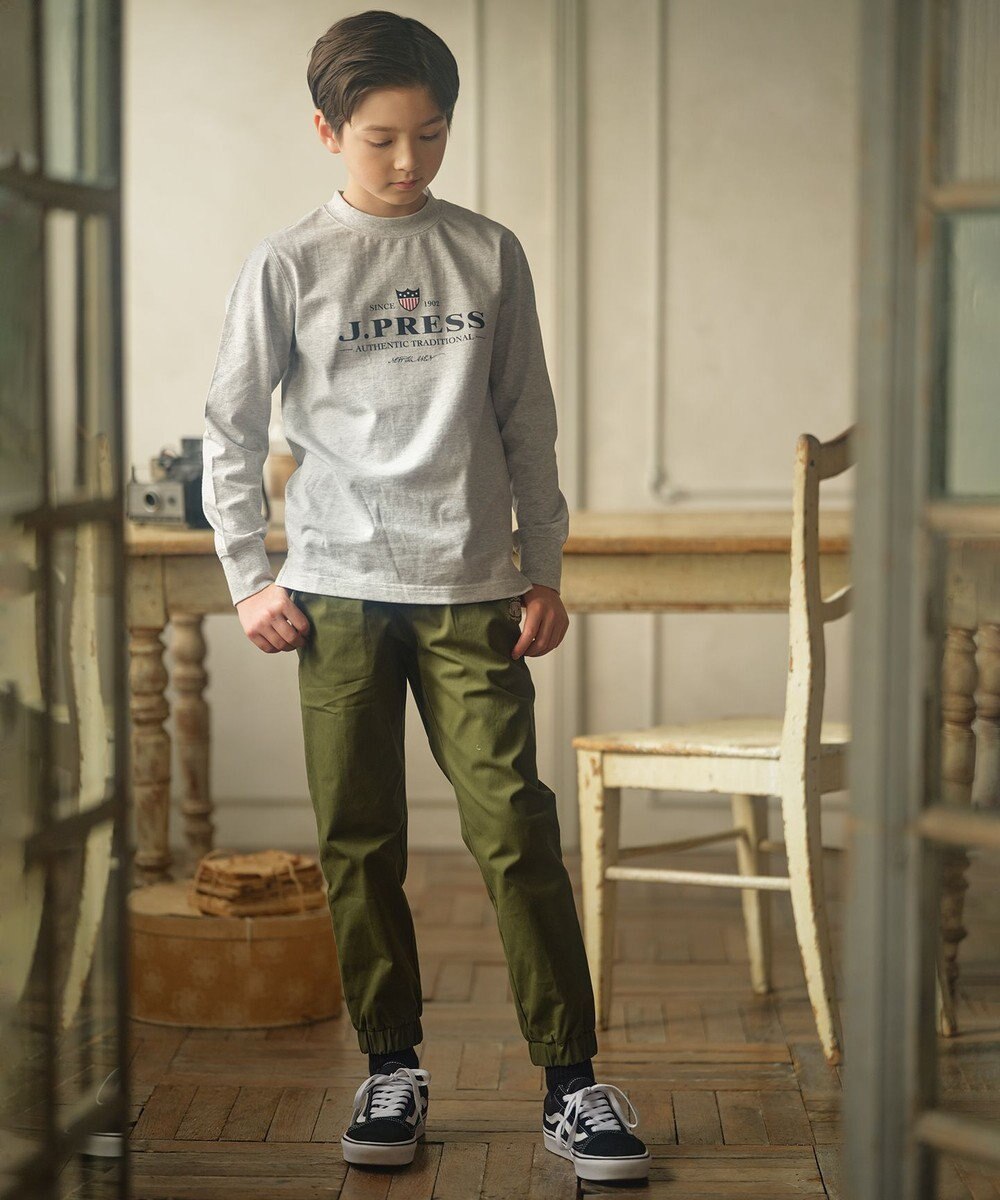 J.PRESS KIDS 【110-130cm】USAハウスロゴ ロングTシャツ 