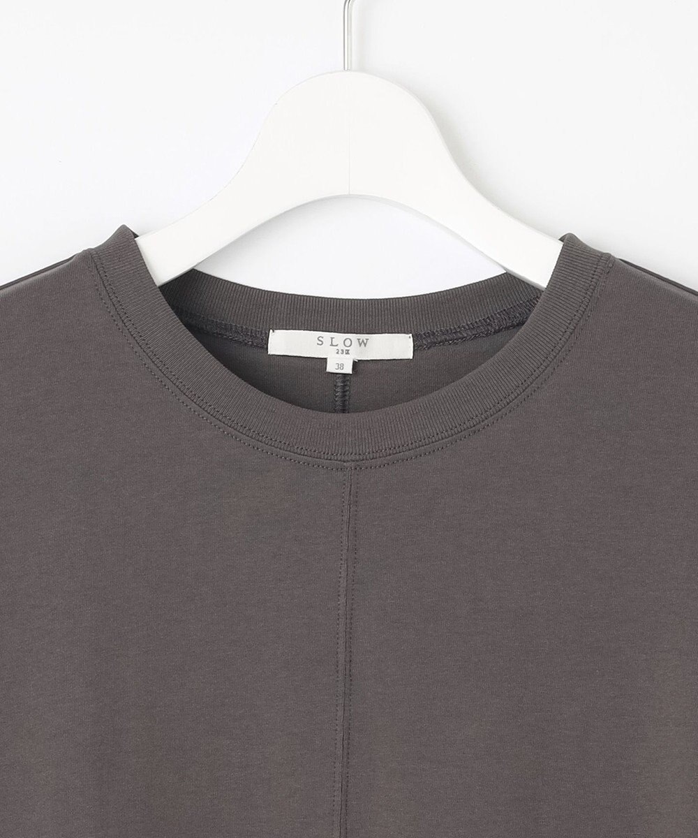 23区 【SLOW/一部店舗限定】MVSコットン T ワンピース 