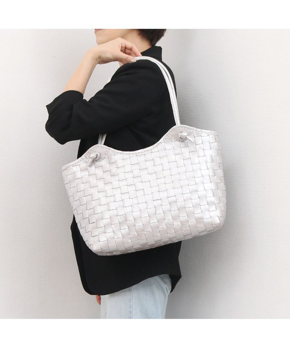 UNBILLION 【訳あり商品】 牛革レザーメッシュトートL 