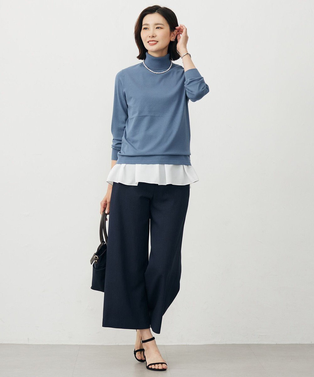 J.PRESS LADIES L 【人気のため新色追加】PRINCE タートルネック ニット 