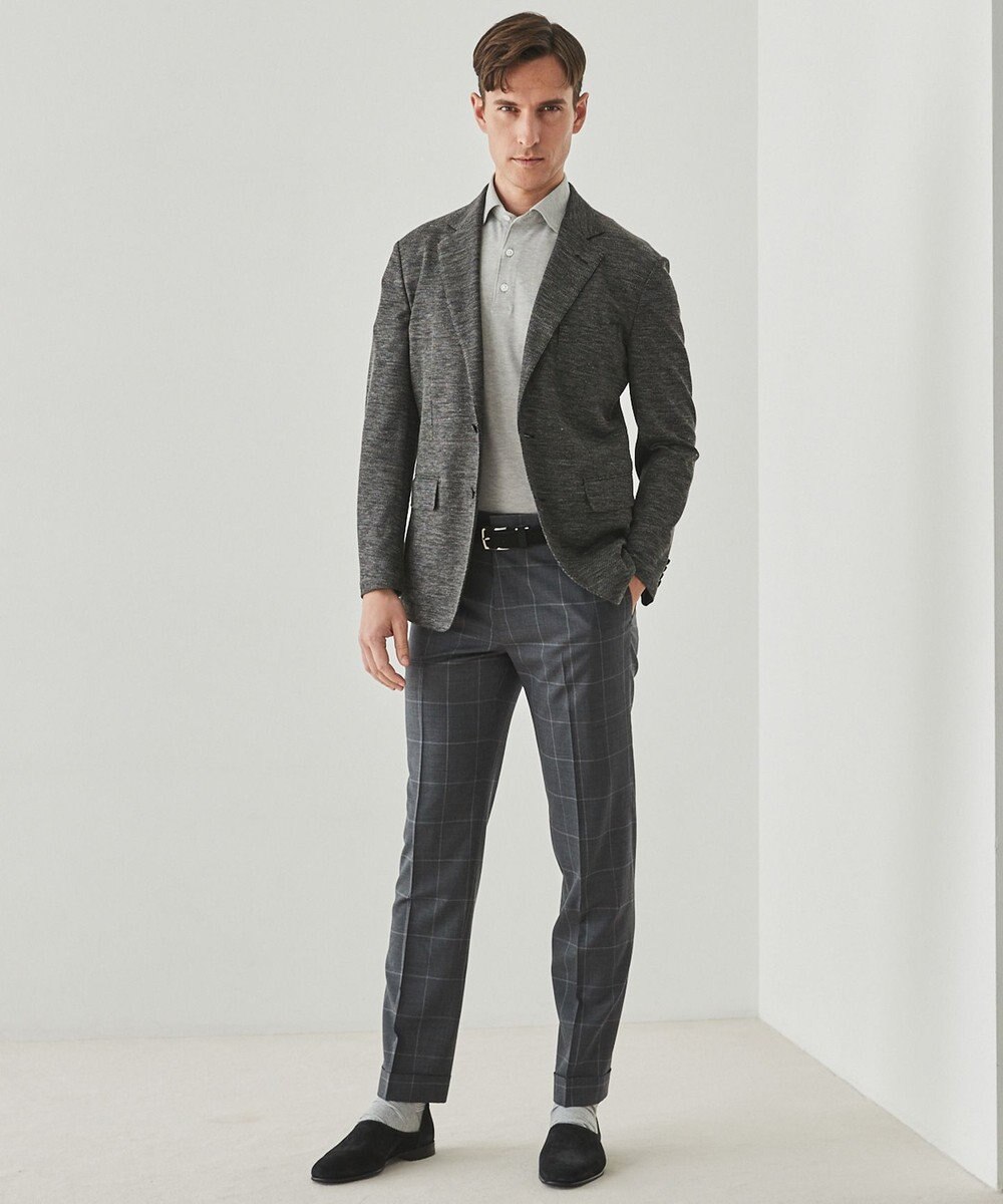 GOTAIRIKU 2年連続売上NO1【吸水速乾/ウォッシャブル/ストレッチ】ノルマンディーリネン カーディガンジャケット(25年モデル) 