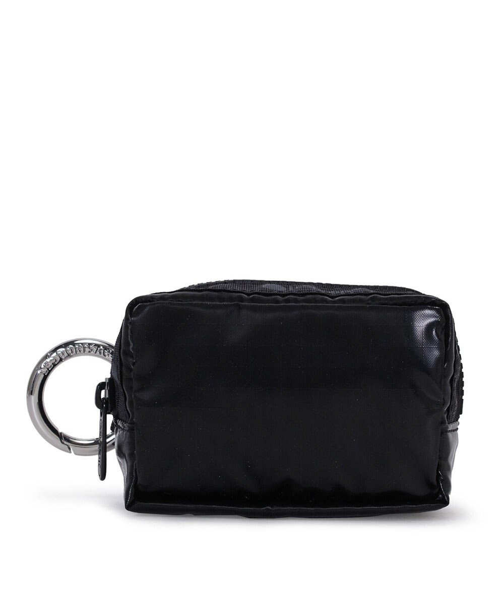 LeSportsac MICRO REC COSM/ブラックシャイン 