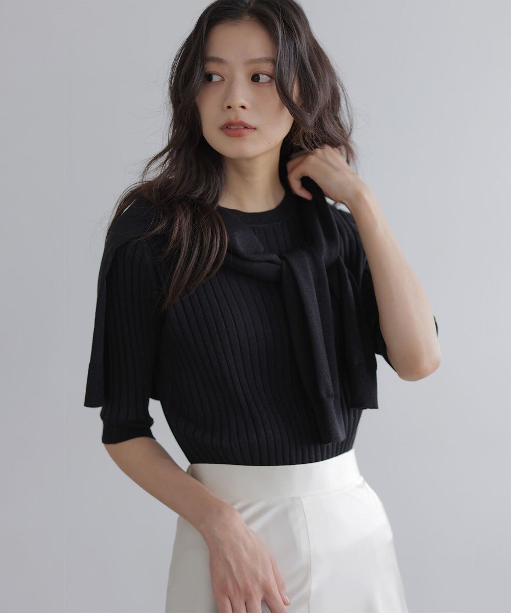 組曲 S ラメアンサンブル ニット 