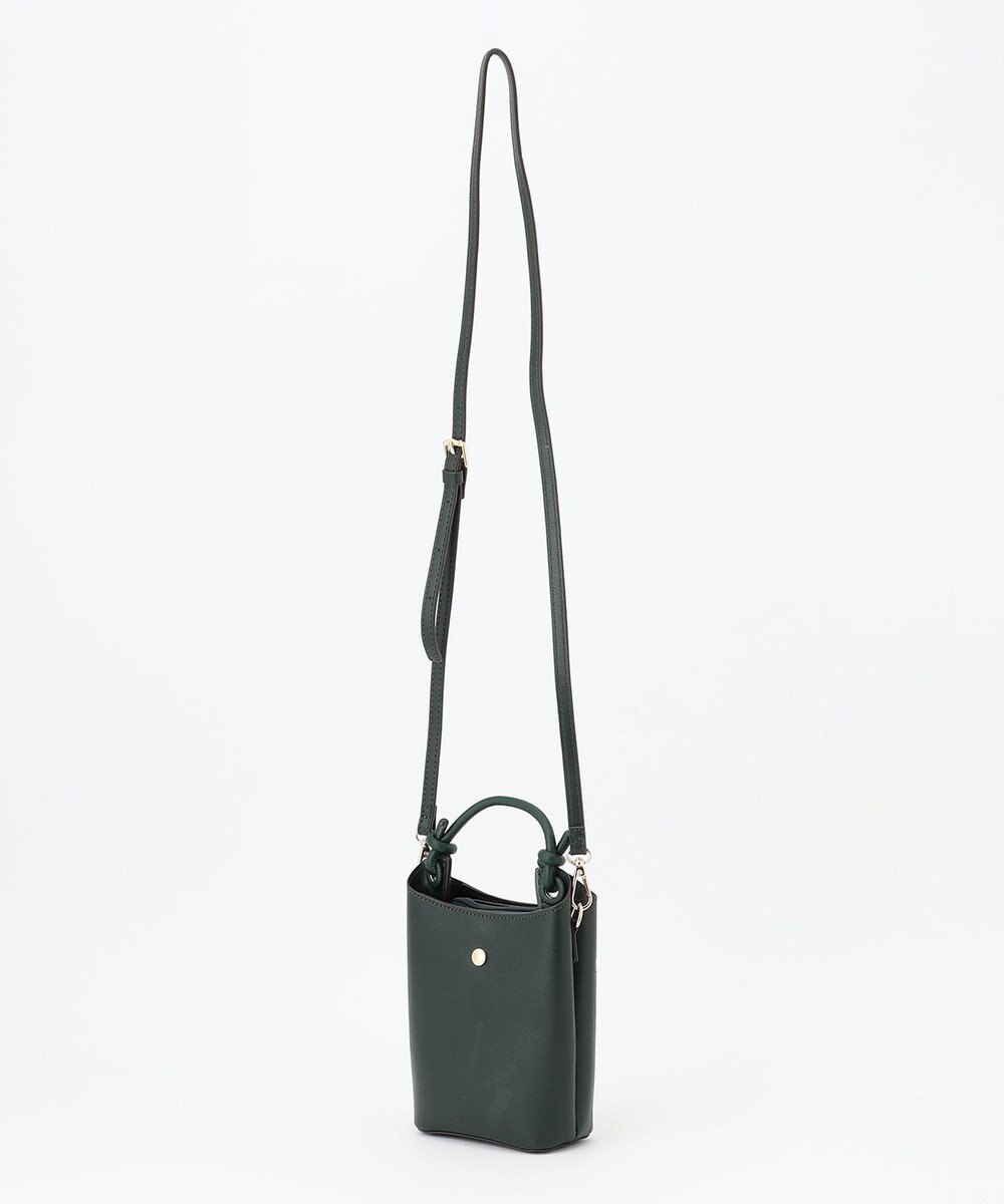 LA BAGAGERIE 【maison vert】 【多収納】ノットデザインポシェット 