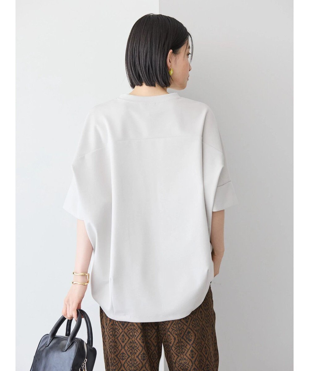 AMERICAN HOLIC 抗菌防臭＋接触冷感　コクーンカットプルオーバー 