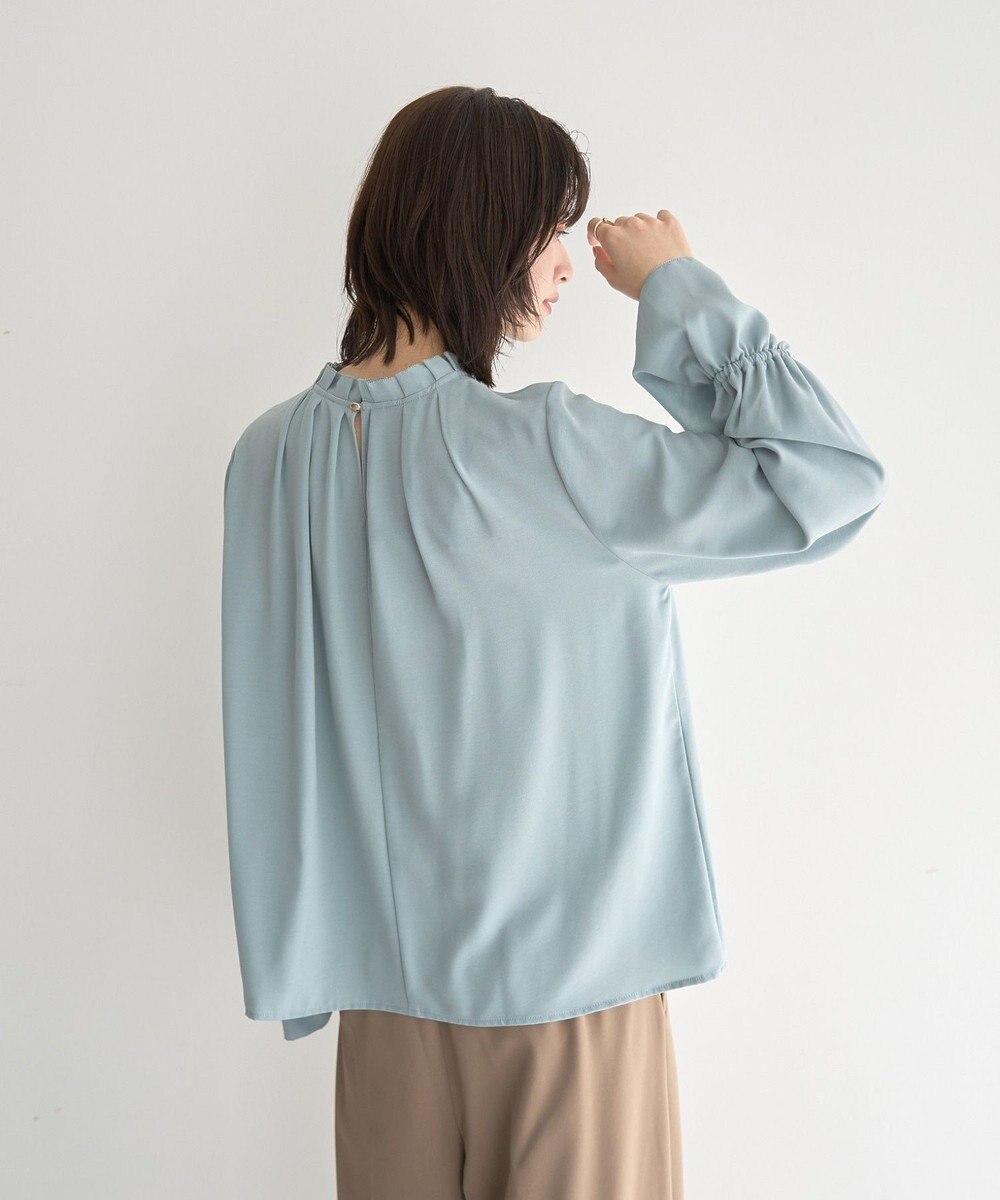 YECCA VECCA タックデザインブラウス 