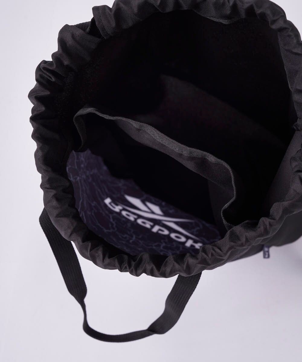 OP／FILA 【Reebok】ブランドロゴ入り巾着型ナップサック 