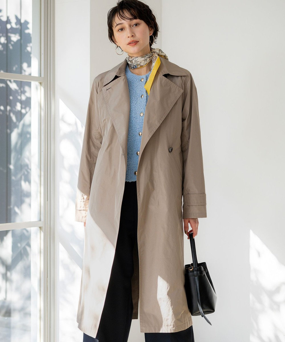 23区 【先行予約】LIMONTAハイカウントメモリータフタ ライナー付き アウター 