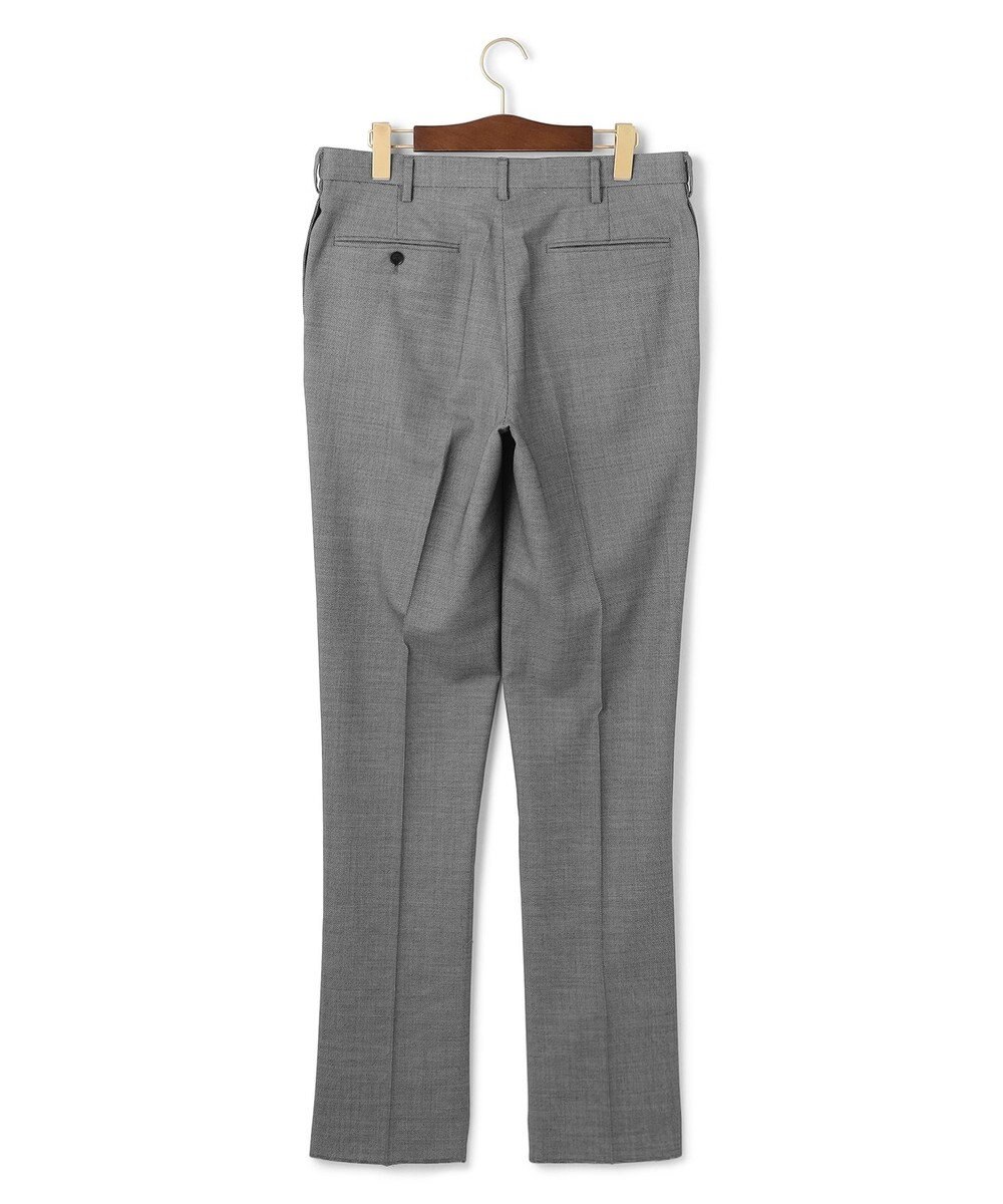 J.PRESS MEN 【KING SIZE】【Peppin Merino Comfort】【ウォッシャブル可 / 折り目加工】バーズアイ スラックス / ノータック 