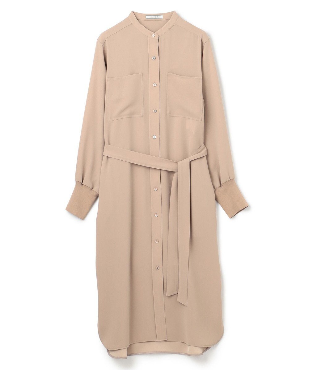 BEIGE， FLEUR / シャツドレス 