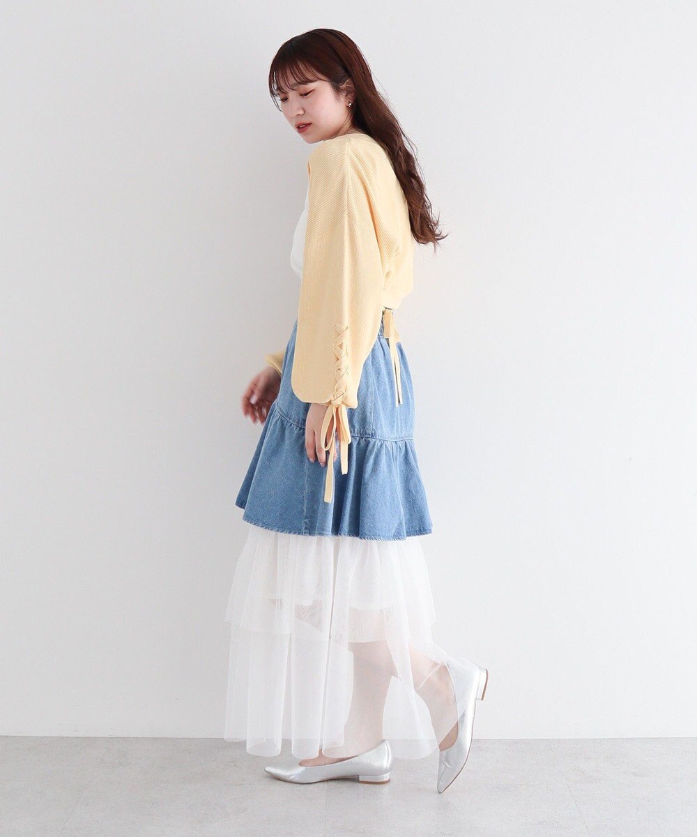 Green Parks ｄａｚｚｌｉｎ　ニットボレロ 