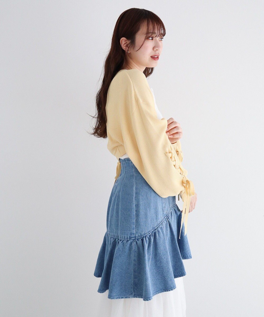 Green Parks ｄａｚｚｌｉｎ　ニットボレロ 