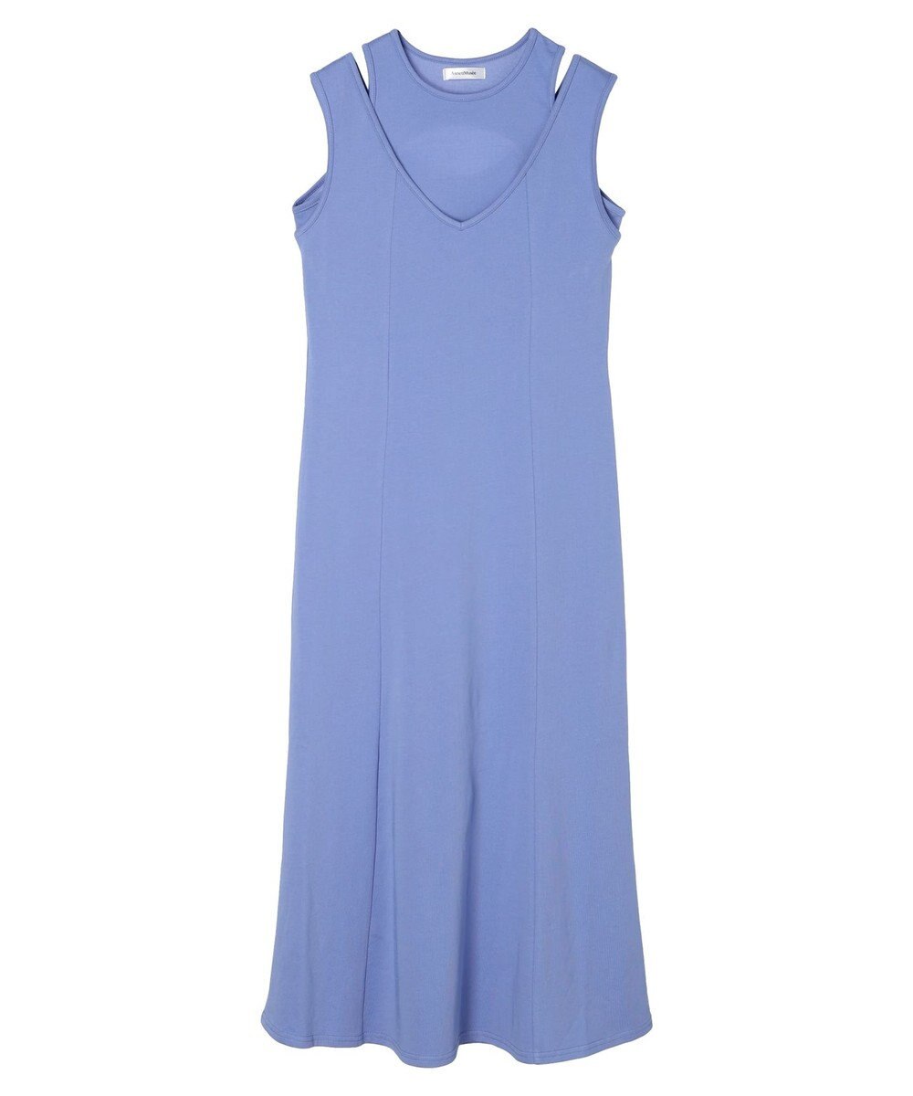 Green Parks カットワークデザインカットソーワンピース 