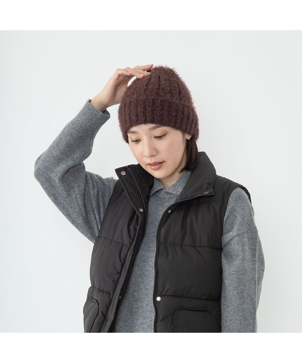 林八百吉商店 un chapeau ミンクケーブルワッチ 