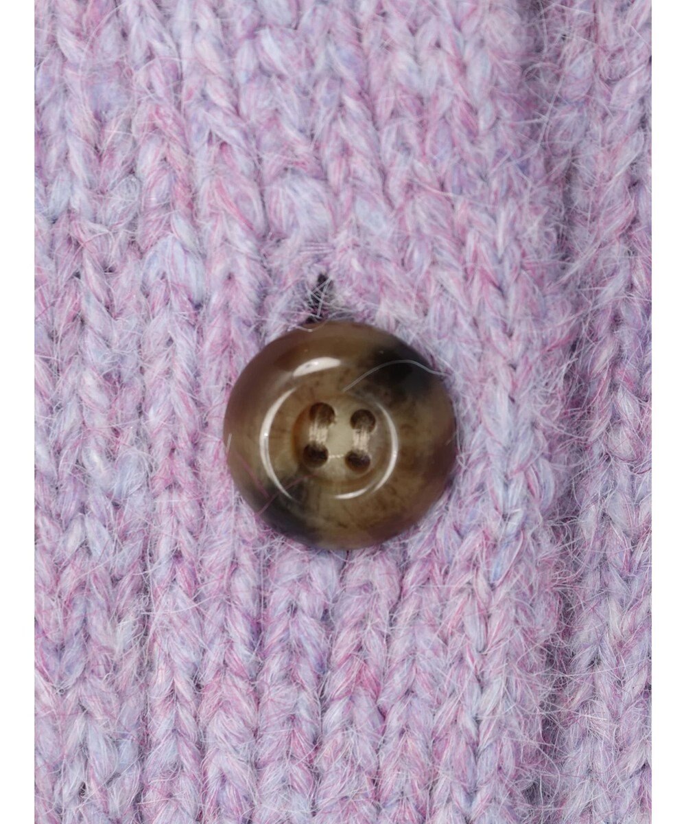 earth music&ecology ファンシーヤーンメランジカーディガン 