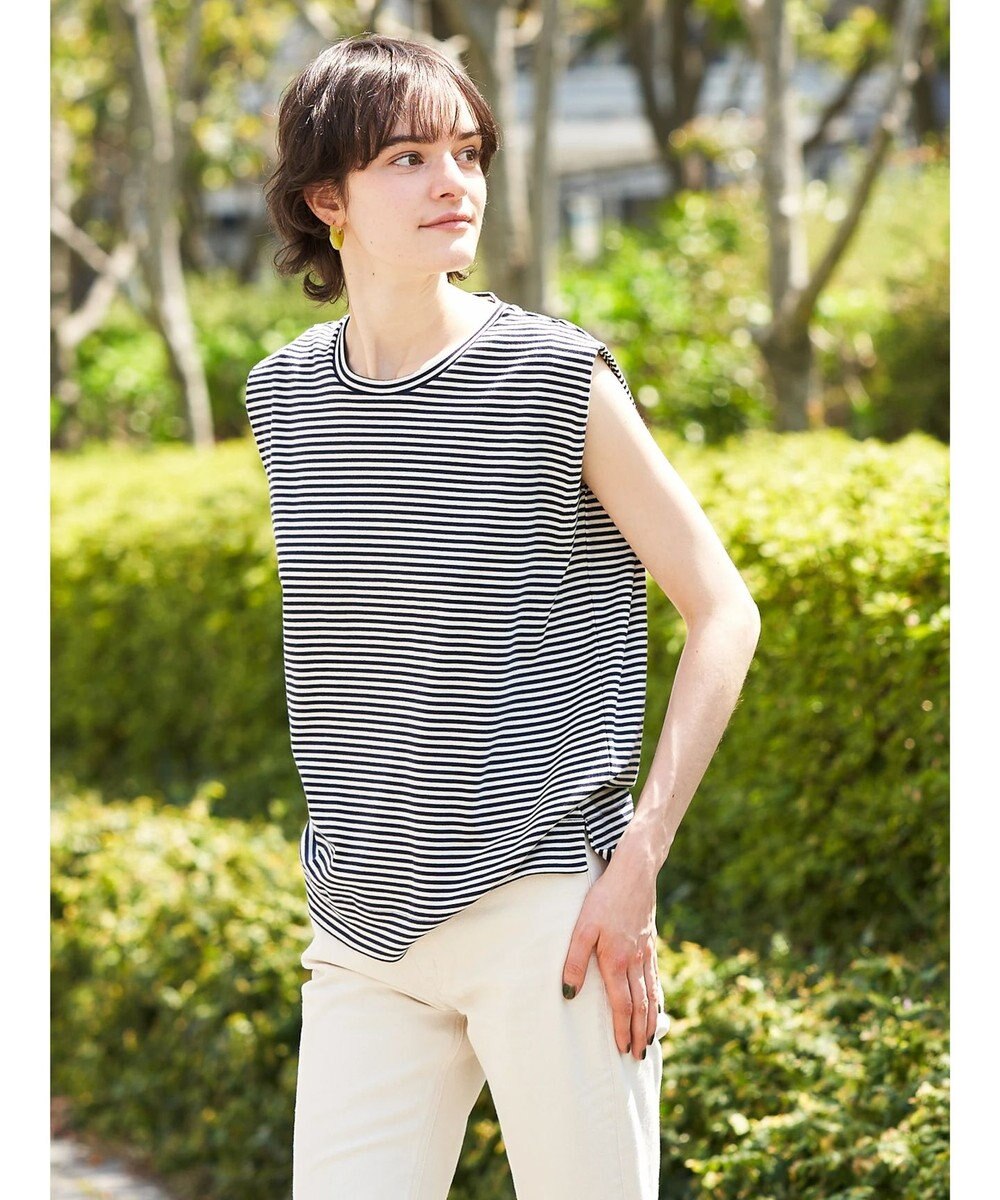 AMERICAN HOLIC ショルダータックノースリーブプルオーバー 