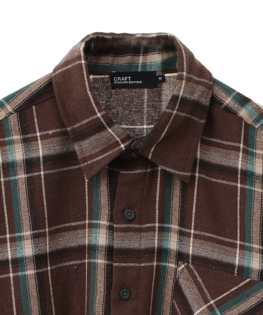 CRAFT STANDARD BOUTIQUE ネルチェックシャツ 