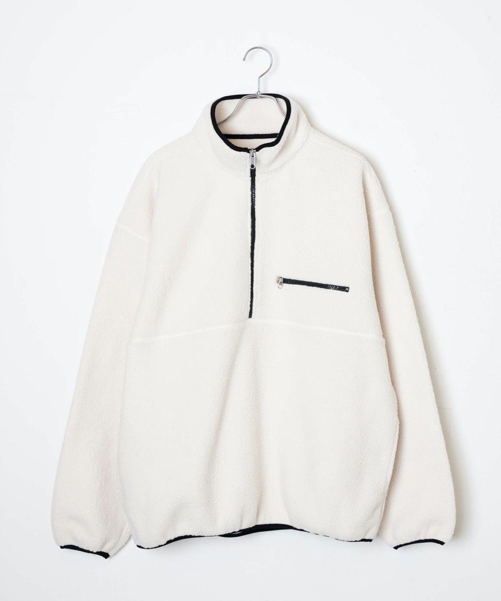 WEGO フリース ハーフZIPプルオーバー 