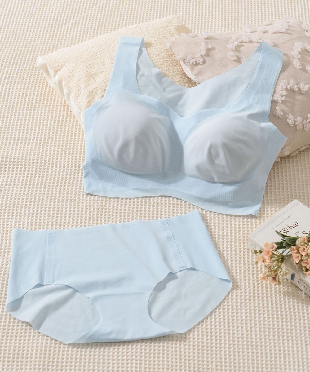 Wing ノンワイヤーブラ 【フィットトップ】 よく伸びて快適フィット 身生地部は吸汗速乾 MB1010 ウイング／ワコール 