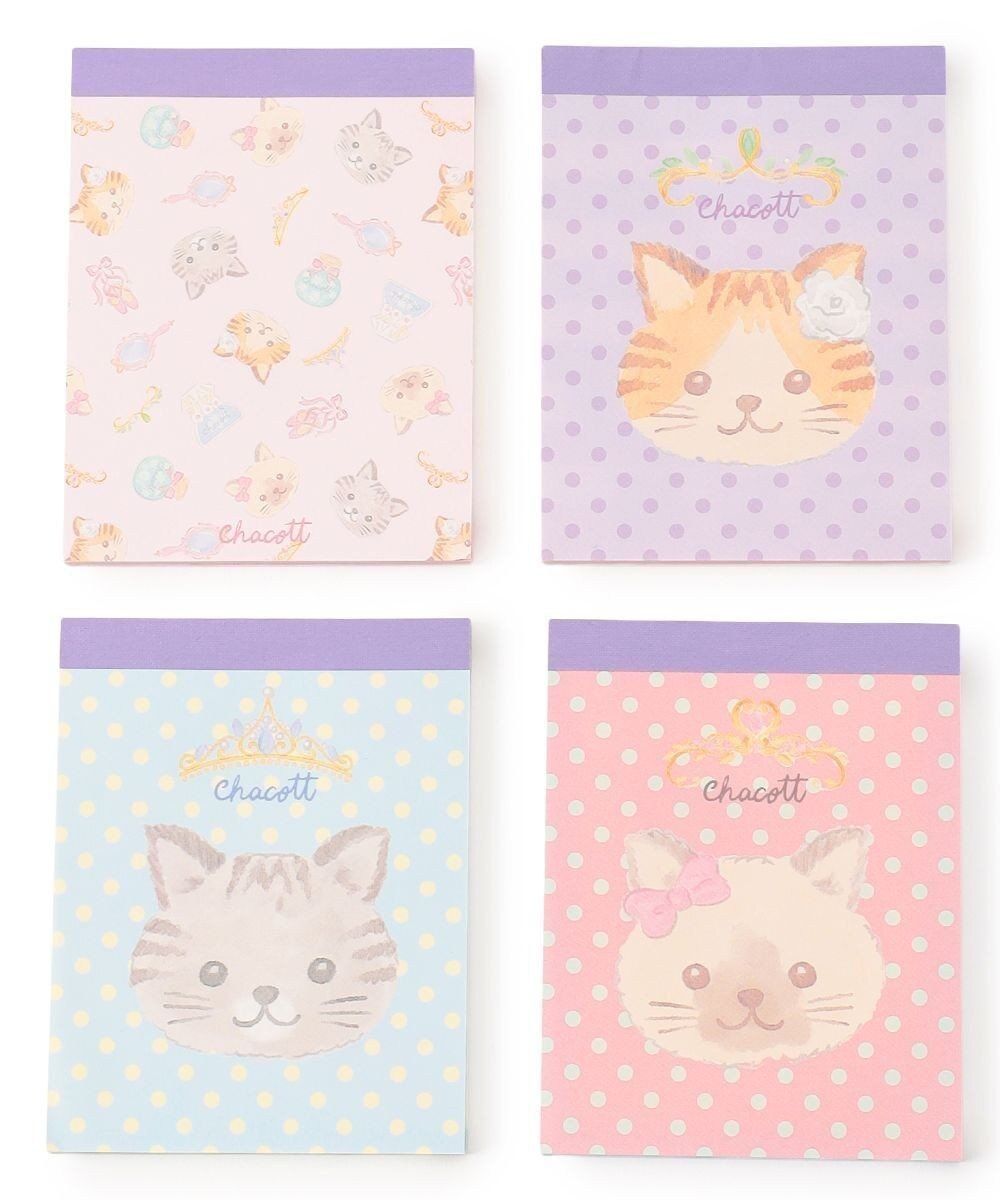 Chacott Cat４冊メモセット 