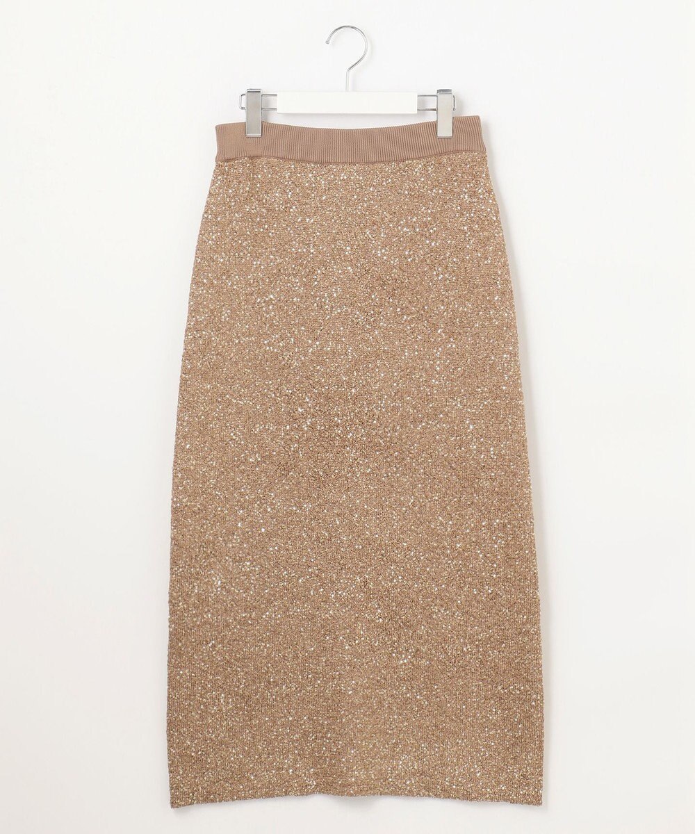 自由区 S 【カタログ掲載】スパンコールストレッチ スカート 