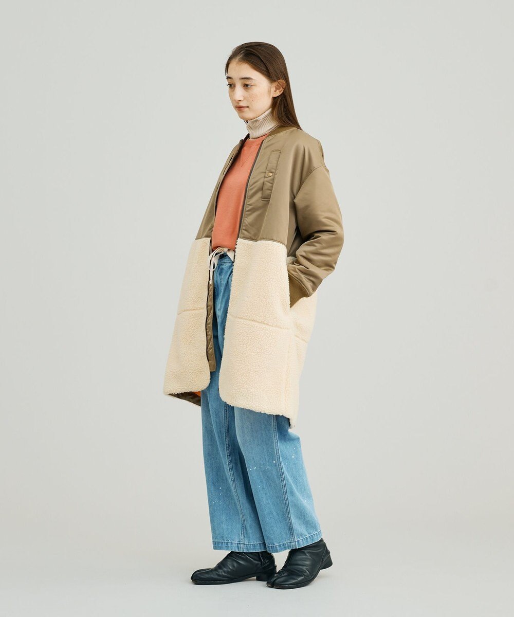 J.PRESS YORK STREET 【WOMEN】MA-1 ボア アウター 