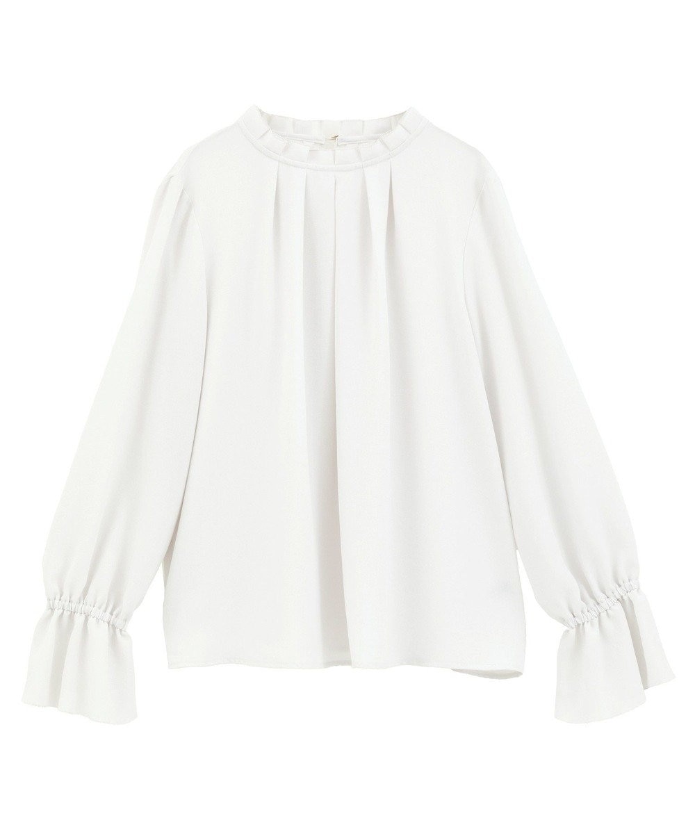YECCA VECCA タックデザインブラウス 