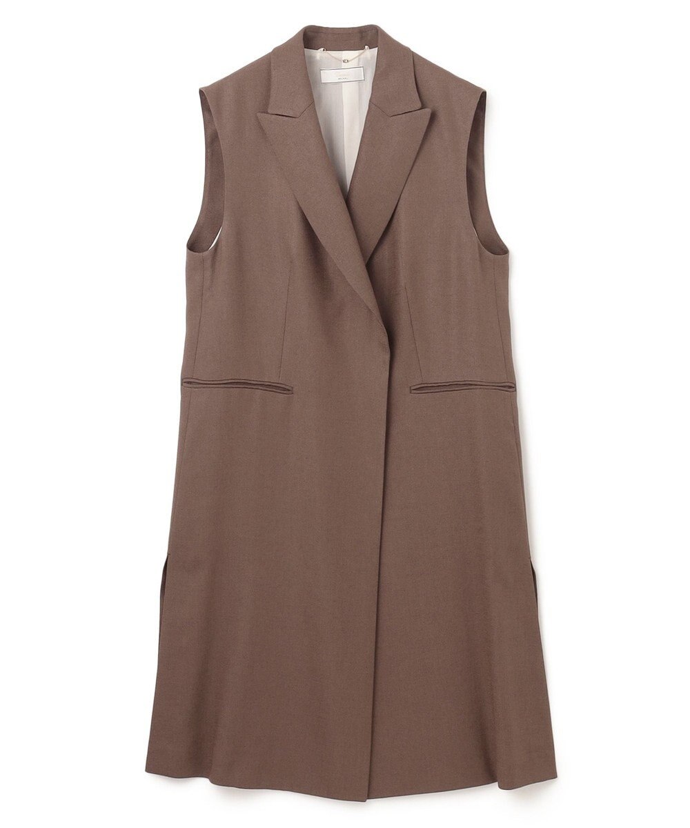 BEIGE， CAROLE / ロングテーラードジレ 