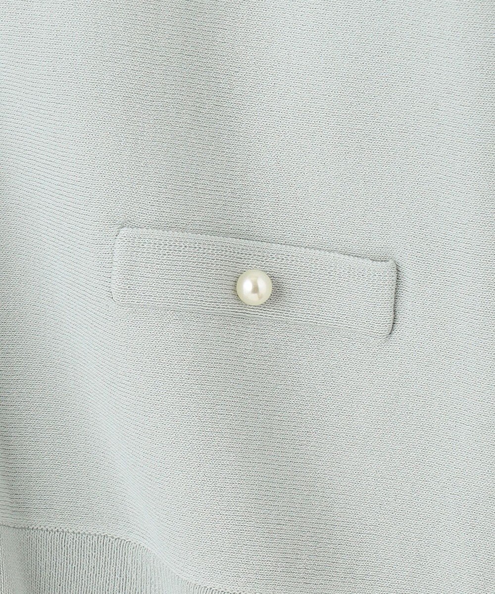 ANY SIS 【洗える】パール調ポイント カーディガン 