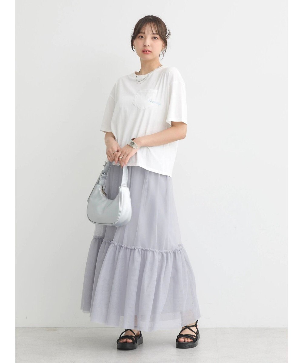 earth music&ecology Ｍｕｌｔｉｗａｙチュールスカート 