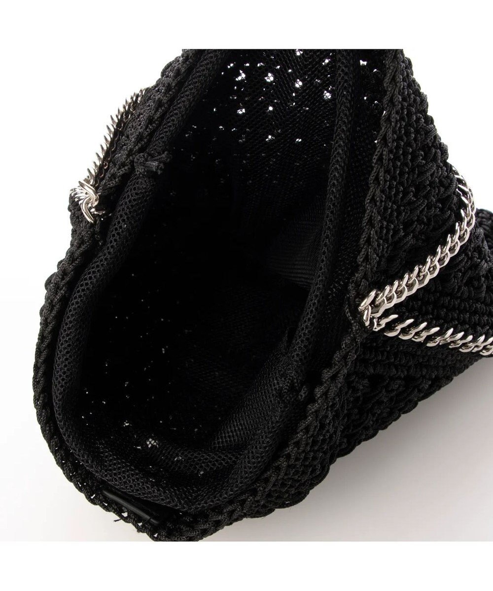 UNBILLION cachecache チェーンかがり横編みワンショルダー 