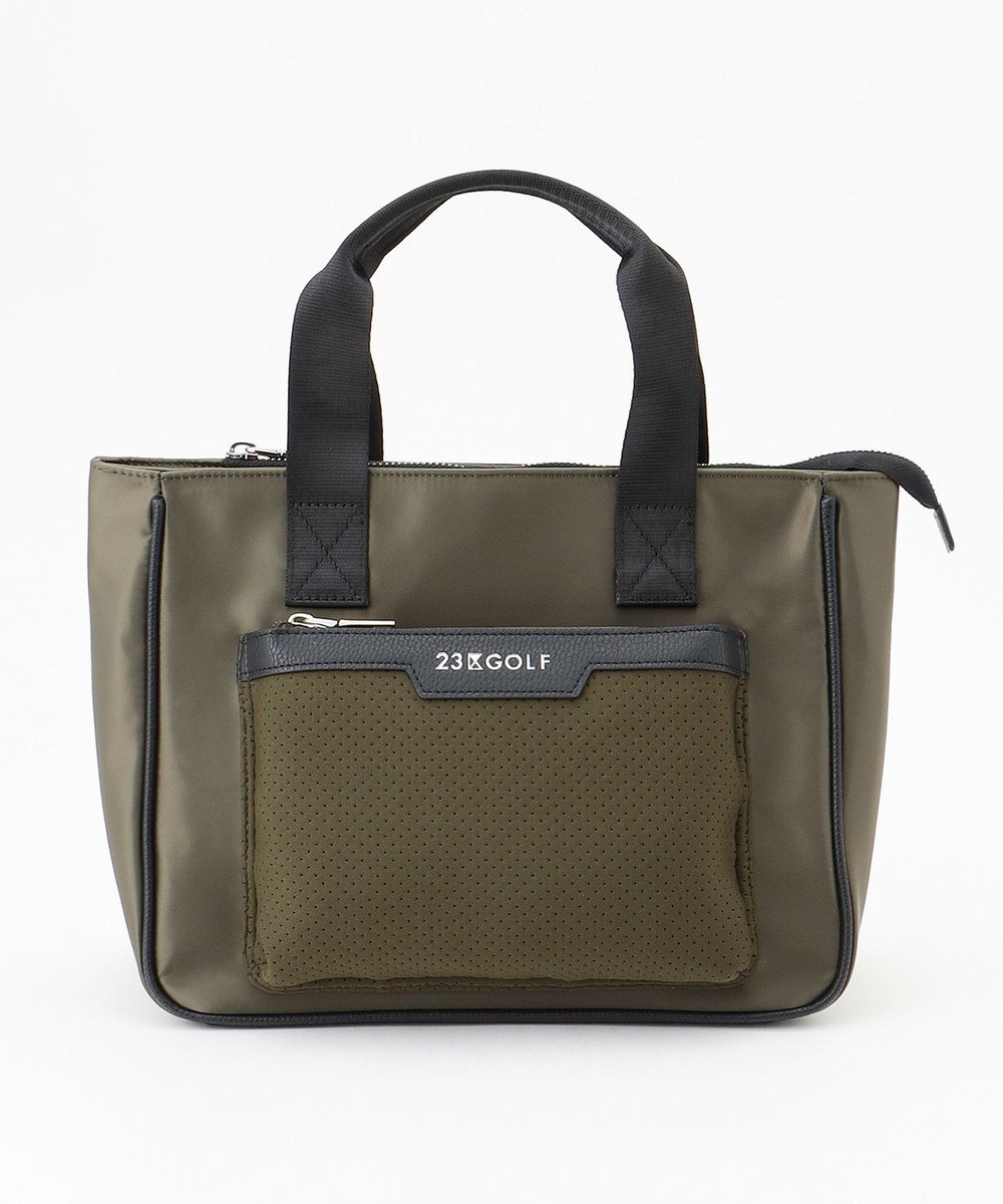 23区GOLF 【UNISEX】ツイルコンビ カートバッグ 