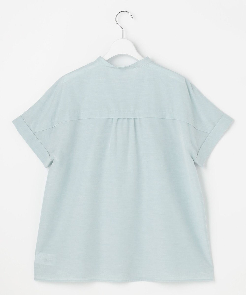 J.PRESS LADIES S ソフトシアークロス フレンチスリーブ ブラウス 
