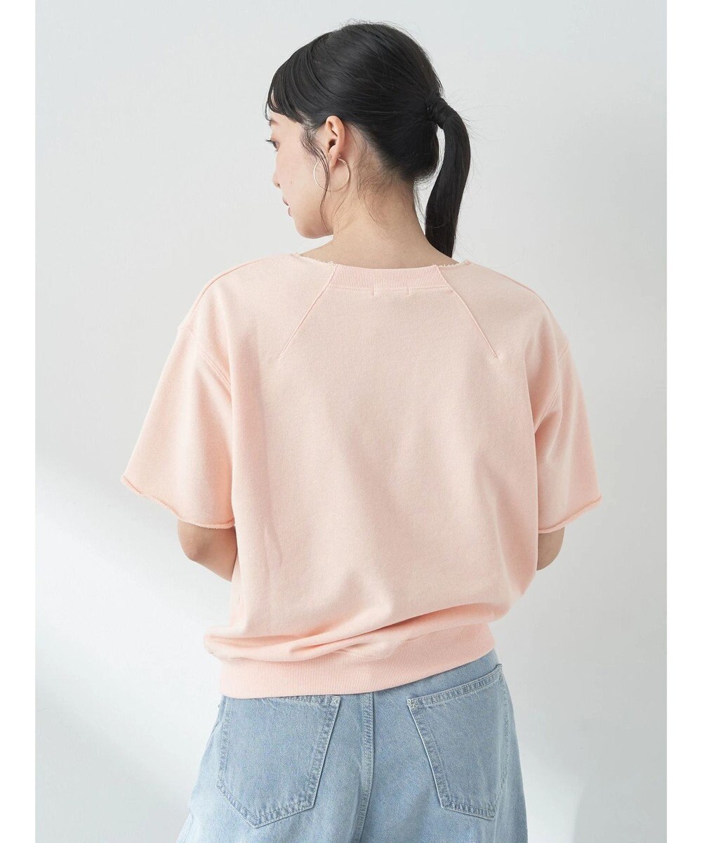 earth music&ecology デザインネックウラケプルオーバー 