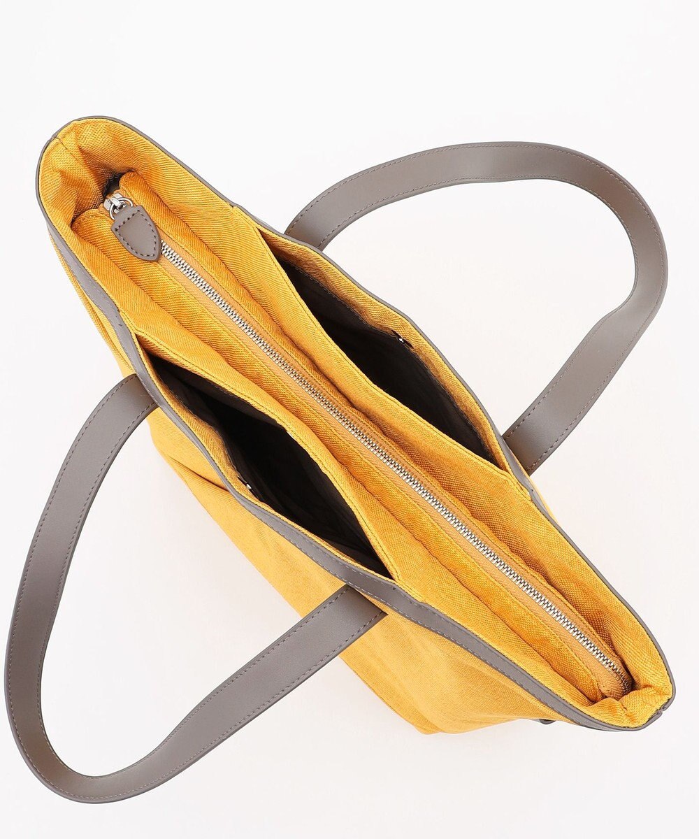 Y'SACCS リネンライク　イニシャルトート　Mサイズ 