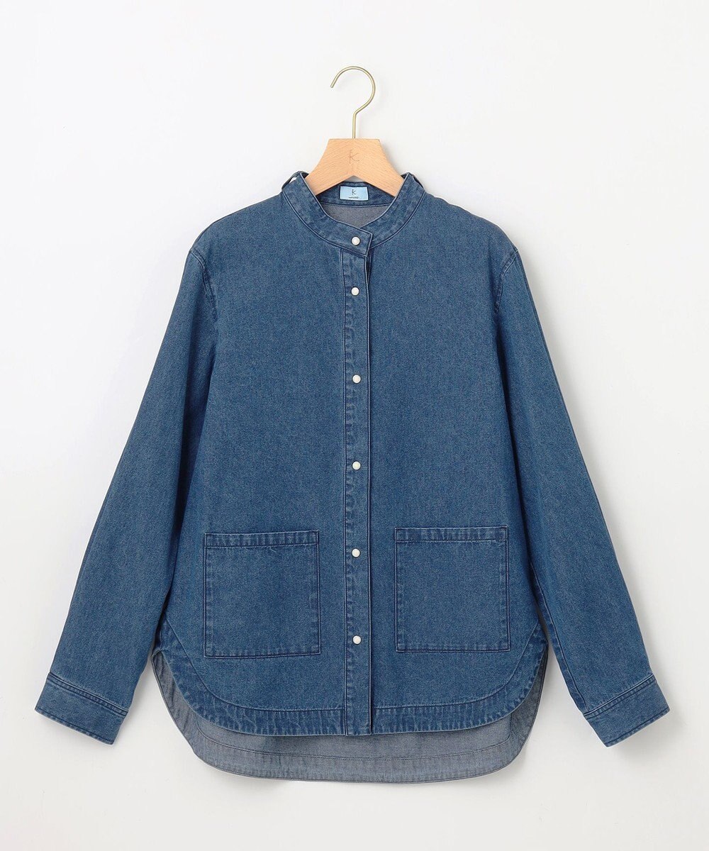 組曲 S デニム シャツジャケット 
