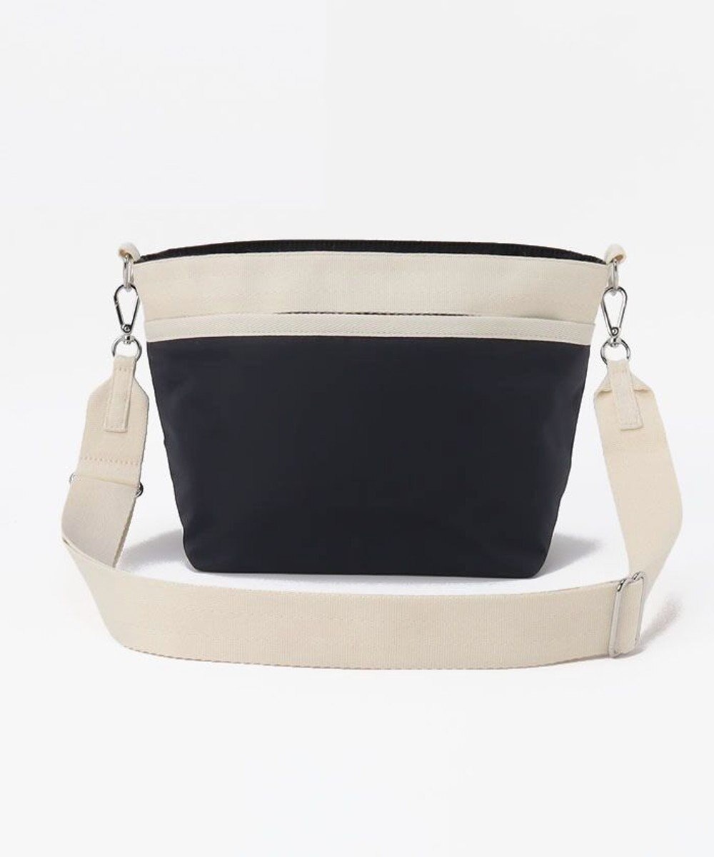 LeSportsac SMALL BUCKET BAG/ディープシーブルー/ガーデニア 