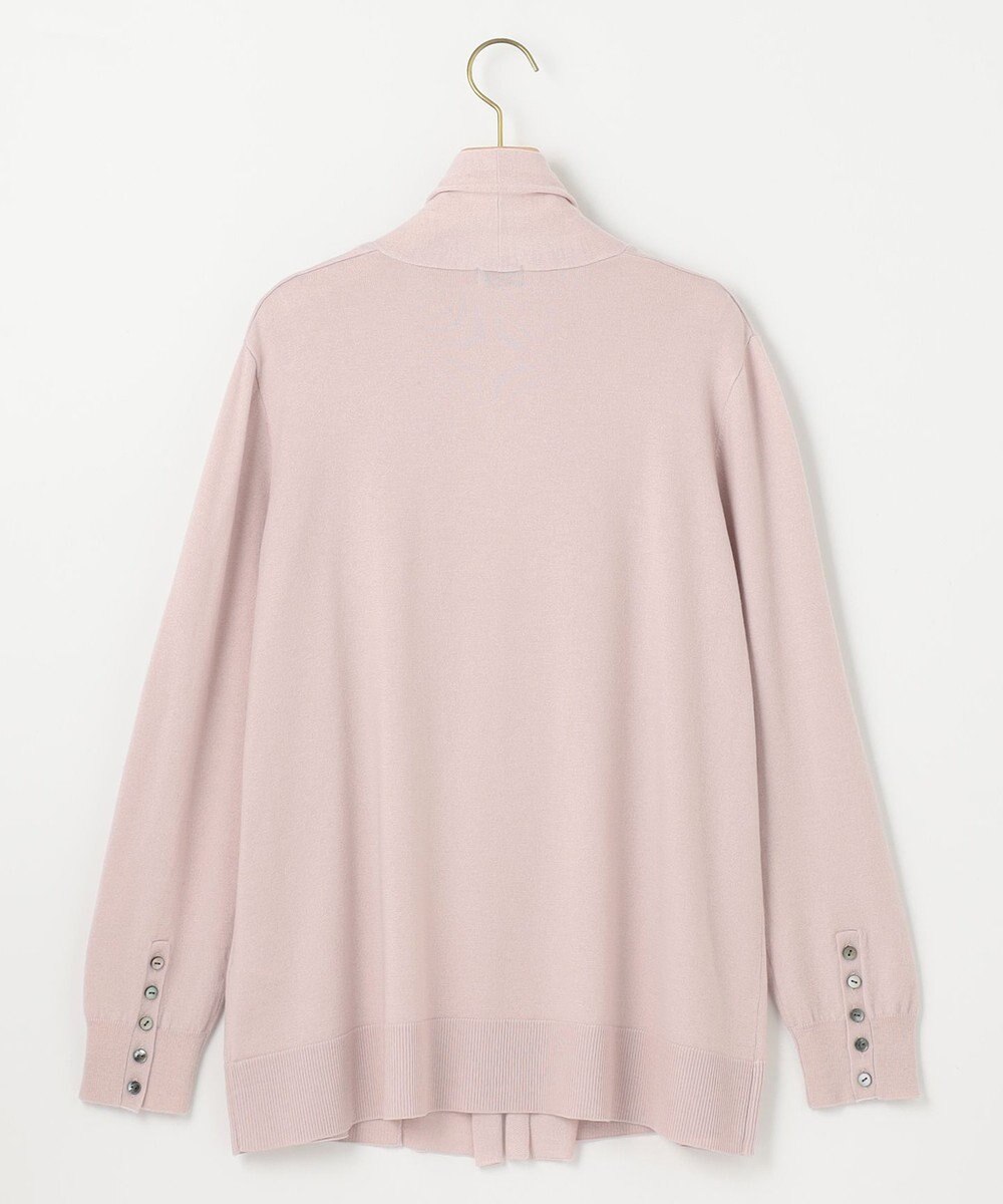 組曲 L 【WEB限定】セミウーステッド ニットカーディガン 