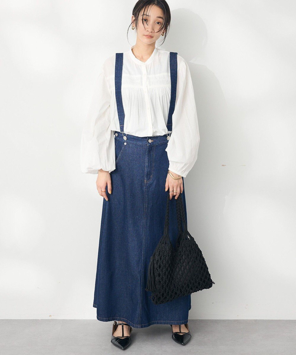 CRAFT STANDARD BOUTIQUE ２Ｗａｙデニムジャンパースカート 