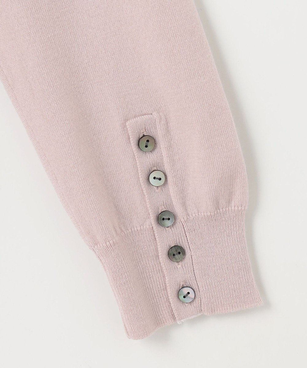 組曲 S 【WEB限定】セミウーステッド ニットカーディガン 