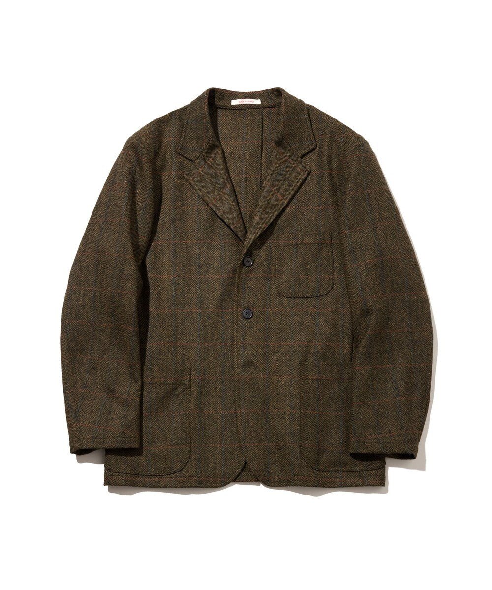 J.PRESS MEN 【J.PRESS ORIGINALS】Lambs Tweed 3B Sack Jacket / Japan Made 