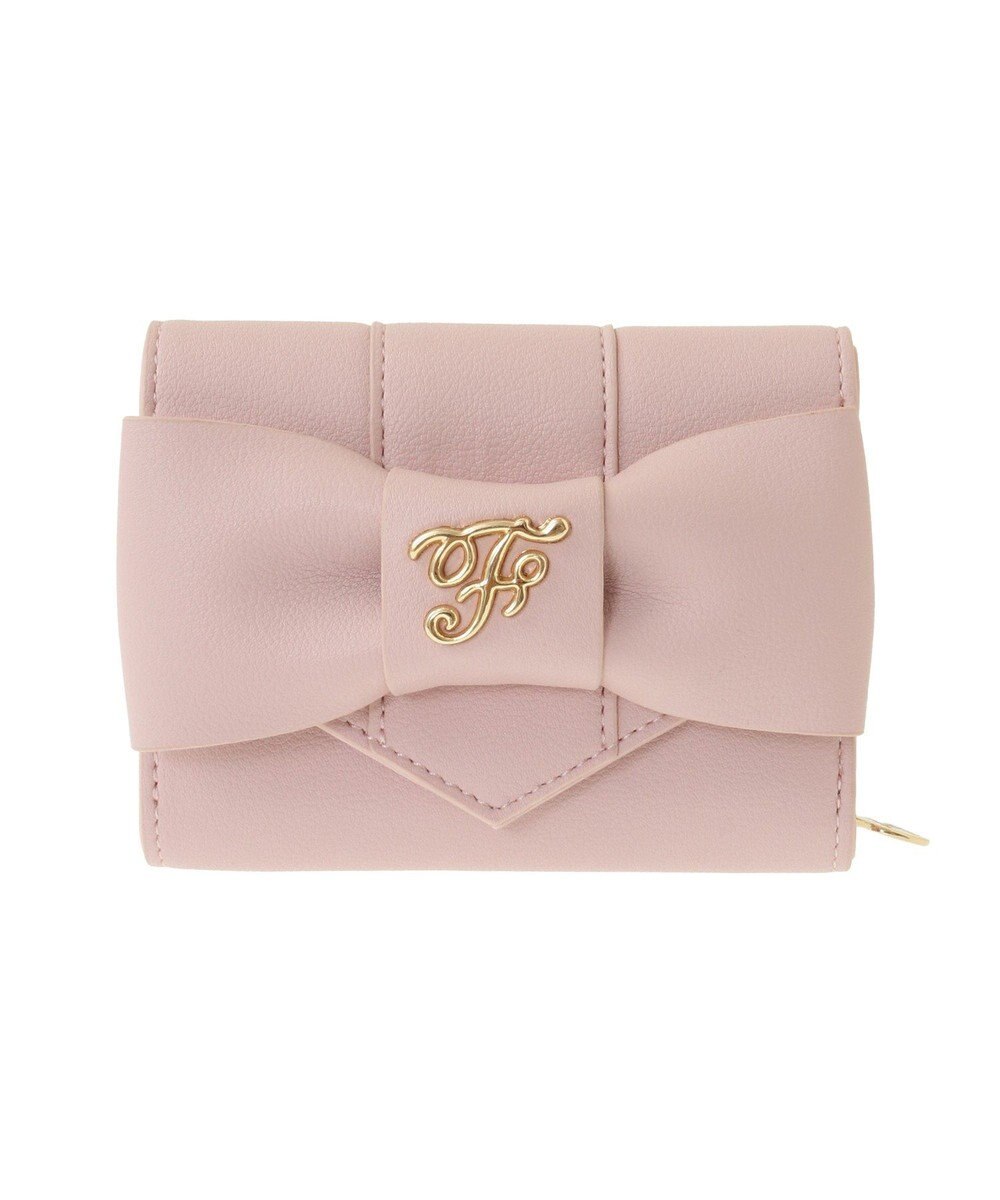 Maison de FLEUR ベルトリボンミニウォレット 