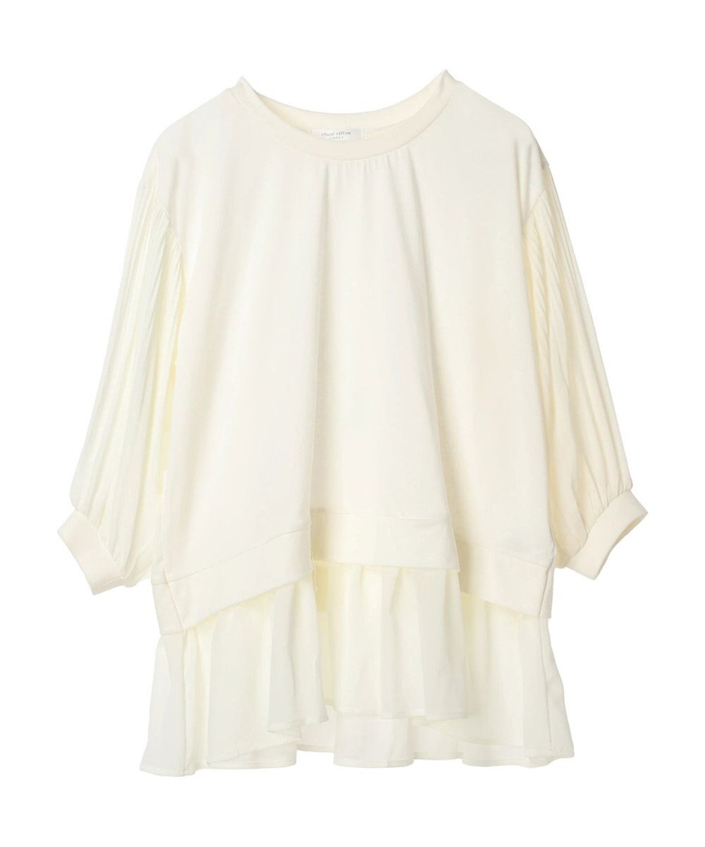 Green Parks 消しプリーツドッキングカットチュニック 