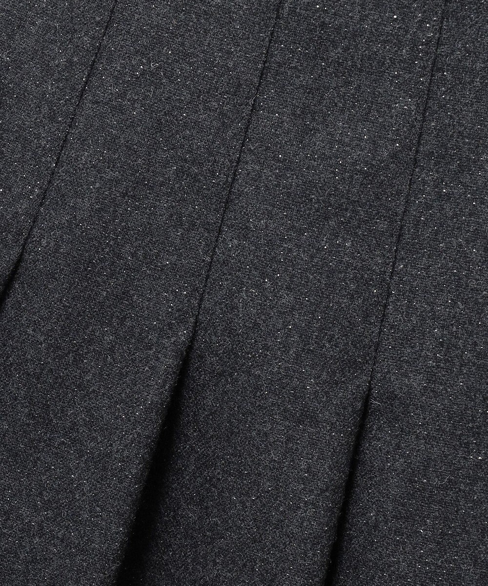 23区 【R(アール)】ウールラメ タックラップスカート 