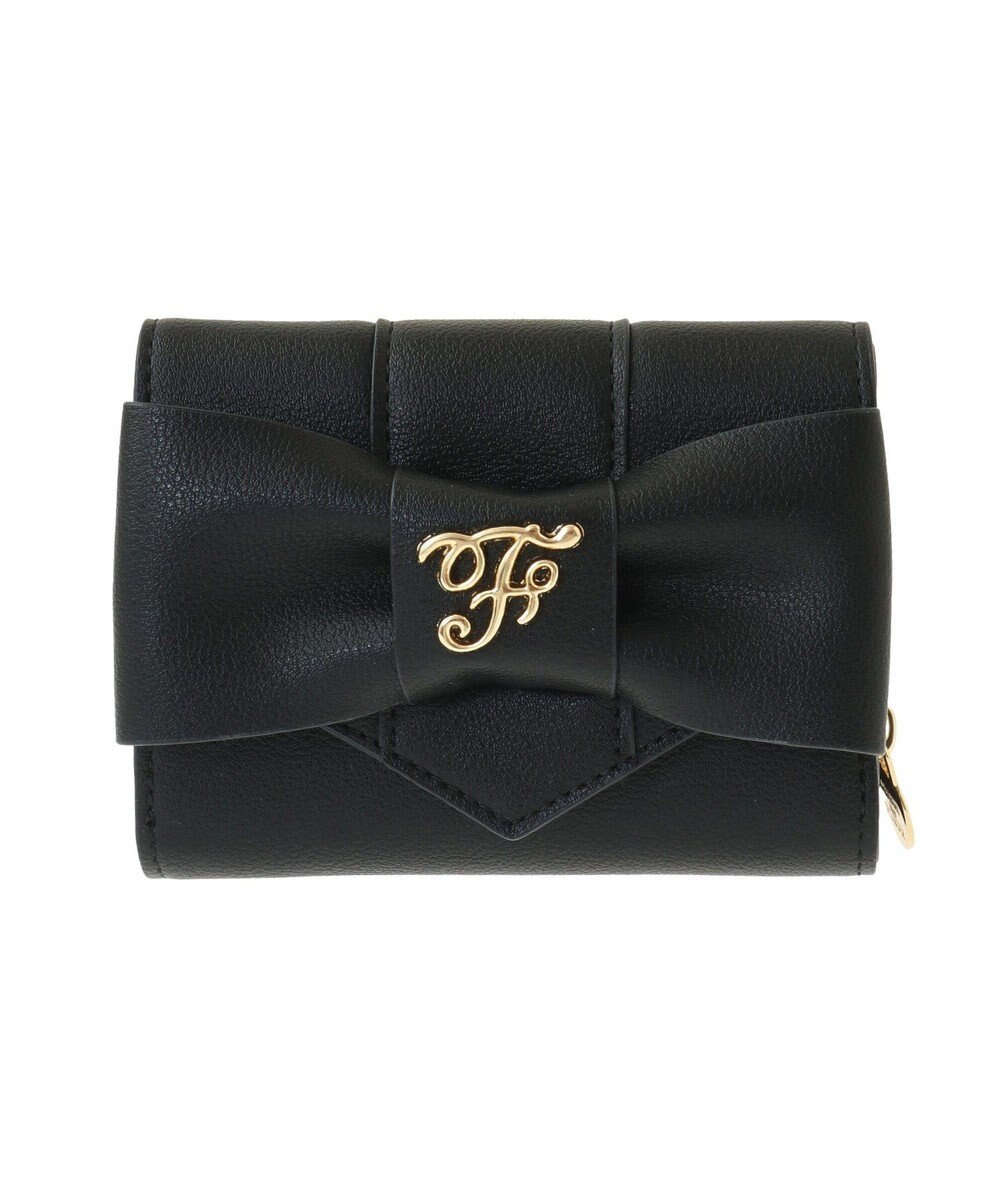 Maison de FLEUR ベルトリボンミニウォレット 