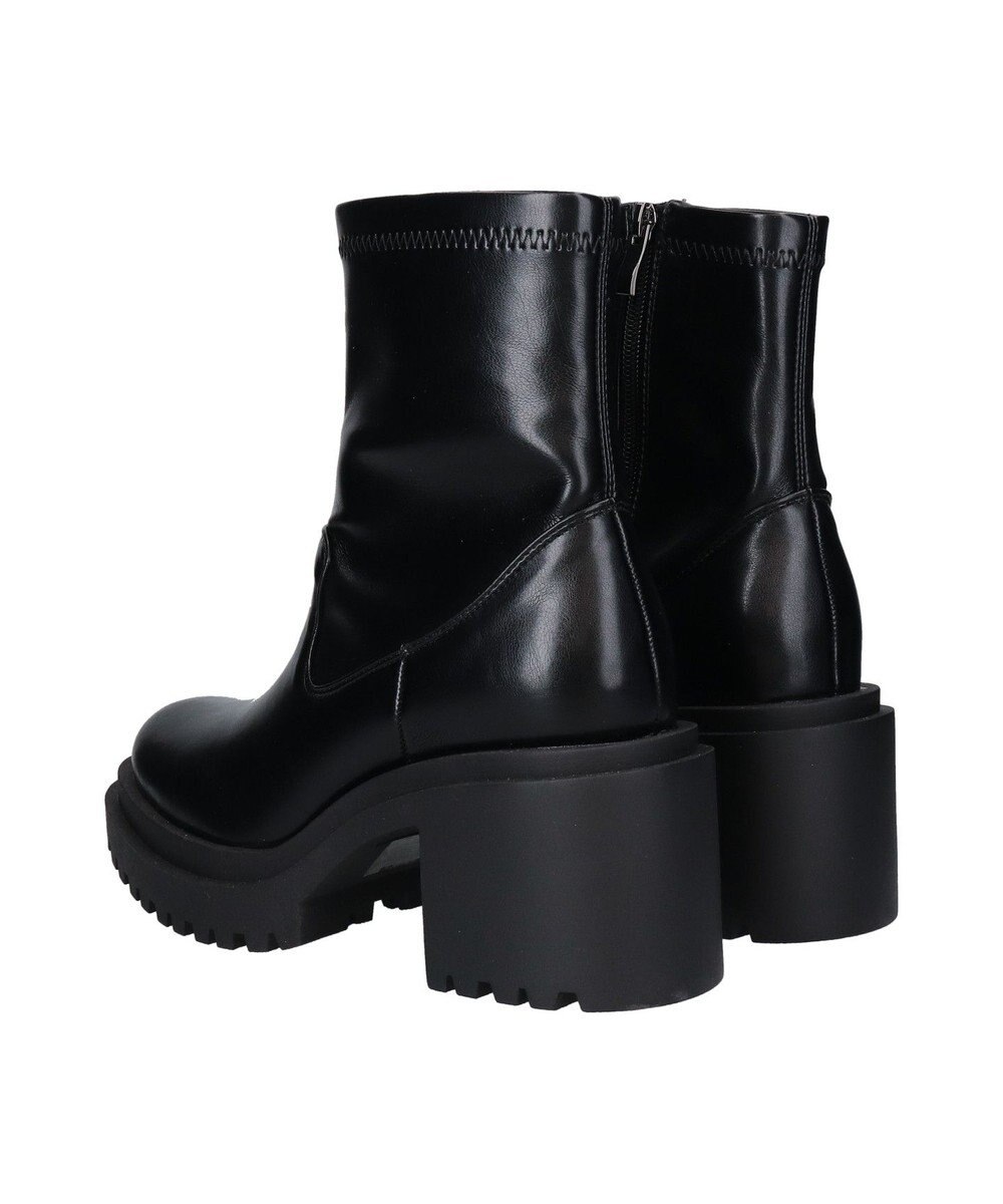 Bridget Birkin 【Round About】厚底ラギットソールストレッチブーツ 