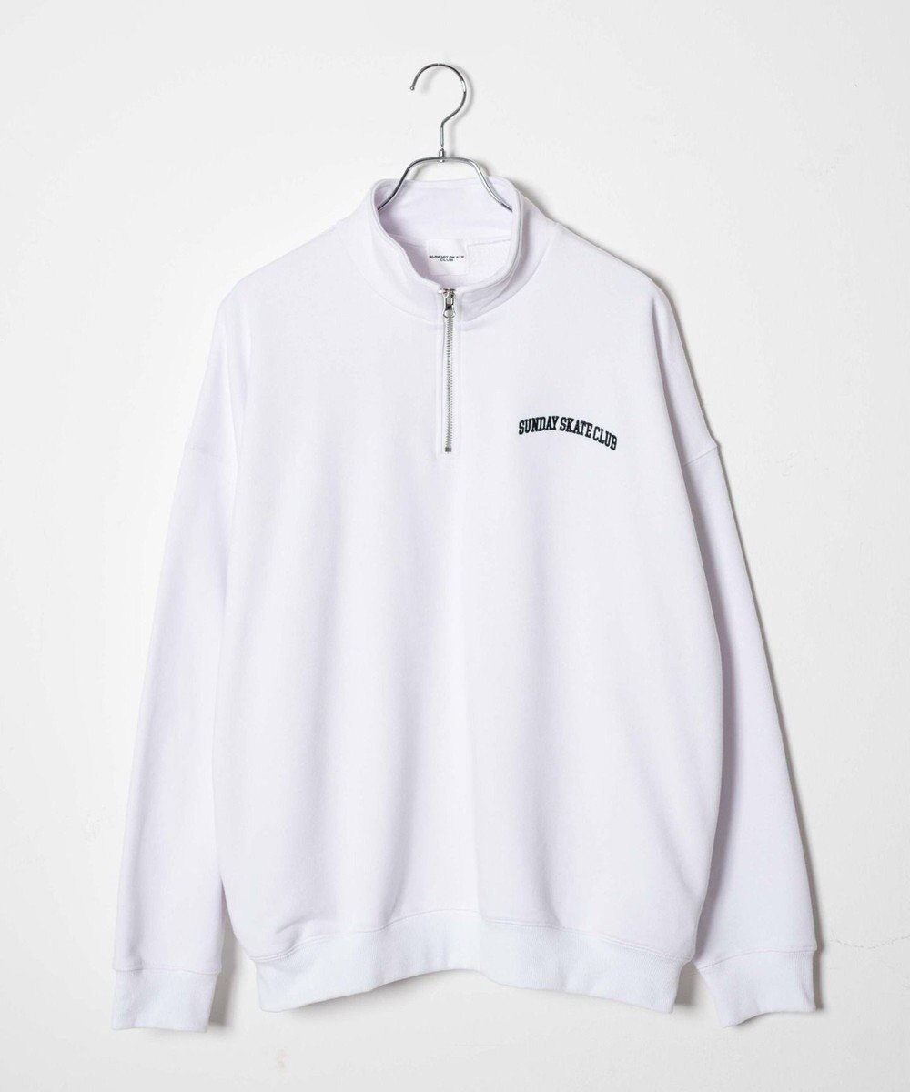 WEGO ヘビーウエイトハーフZIPワンポイントPO 