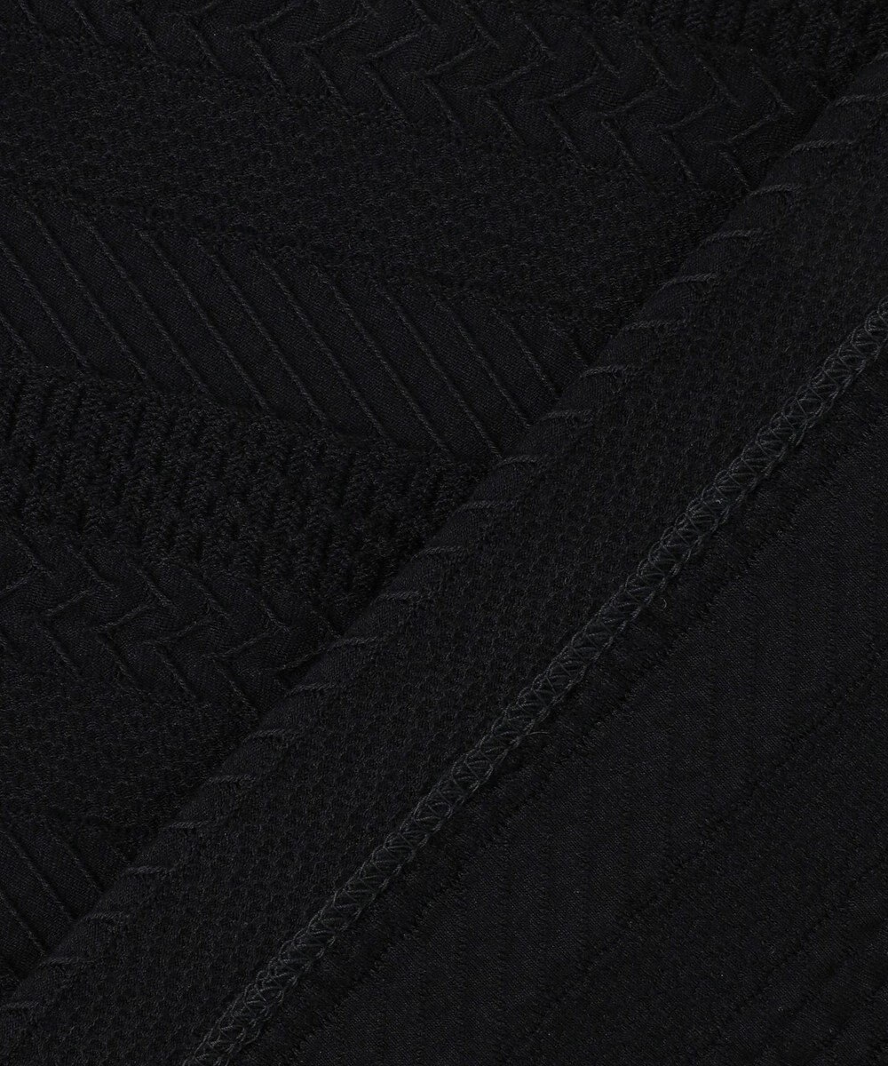 JOSEPH HOMME 【新柄 / 新素材】ジャガードボーダー　クルーネックTシャツ 