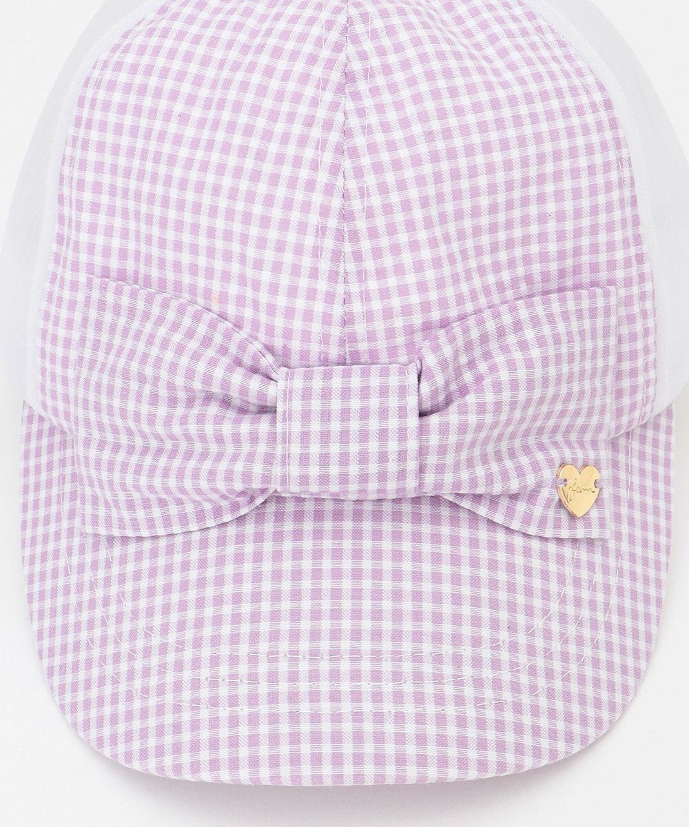 ANY KIDS リボン メッシュ キャップ 