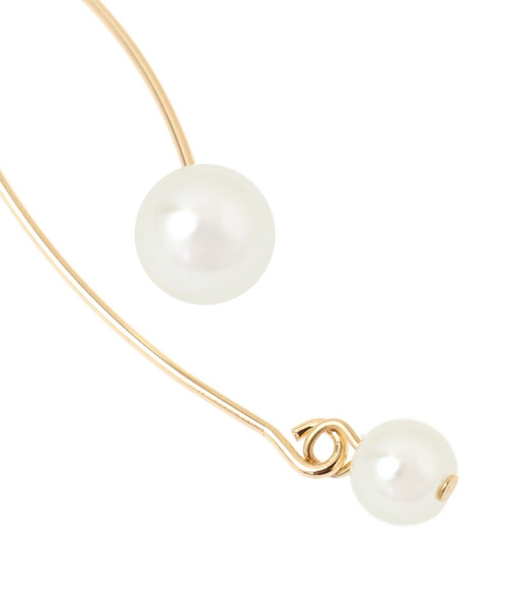 AMERICAN HOLIC パールウェーブラインピアス 